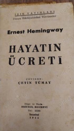 Hayatın Ücreti