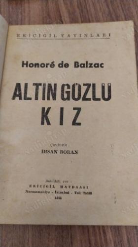 Altın Gözlü Kız