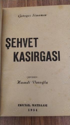 Şehvet Kasırgası 1. Kitap