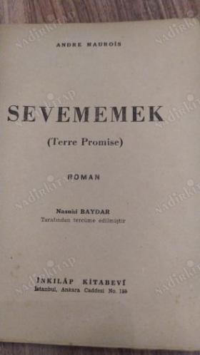 Sevememek / Terre Promise