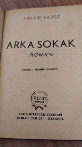 Arka Sokak