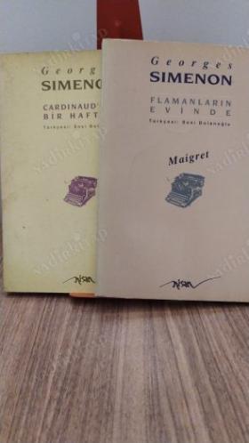 Flamanların Evinde - Cardinaud'nun Bir Haftası - Hakimin Evi - Üç Dul Kavşağı - Maigret Arizona'da (5 Kitap Takım) [İLK BASKI]