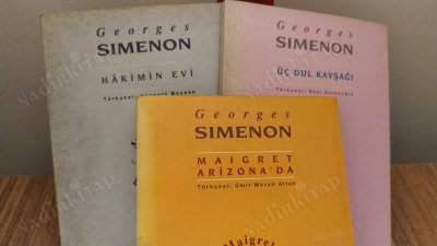Flamanların Evinde - Cardinaud'nun Bir Haftası - Hakimin Evi - Üç Dul Kavşağı - Maigret Arizona'da (5 Kitap Takım) [İLK BASKI]