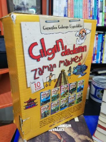 Çılgın Dedemin Zaman Makinesi 10 KİTAP TAKIM geçmişten geleceğe uygarlıklar kutulu