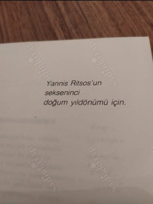 Burçlar Kuşağı - Türkçe / Elence (Yannis Ritsos'un 80. Doğum yıldönümü için) [0372 numaralı baskı]