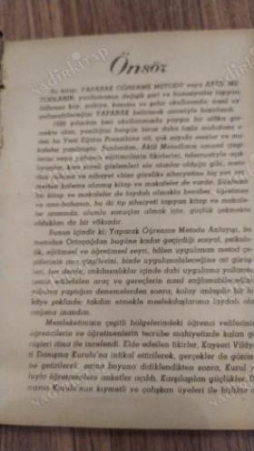 Yaparak Öğrenme Metodu