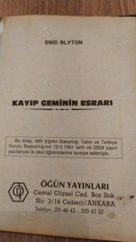 Kayıp Geminin Esrarı