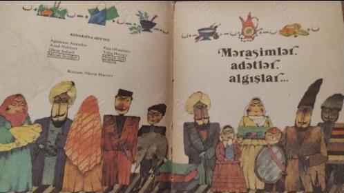 Merasimler Adetler Algışlar 1. Kitap (Azerbaycan Uşak Folkloru Kitabyanası)