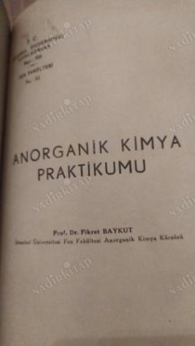 Anorganik Kimya Praktikumu