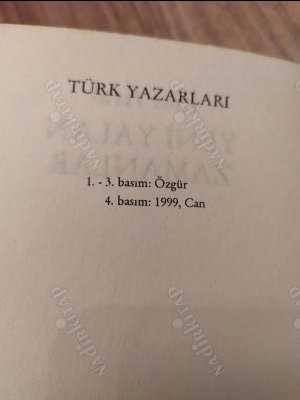 Yeni Yalan Zamanlar (Can'dan İlk Baskı)