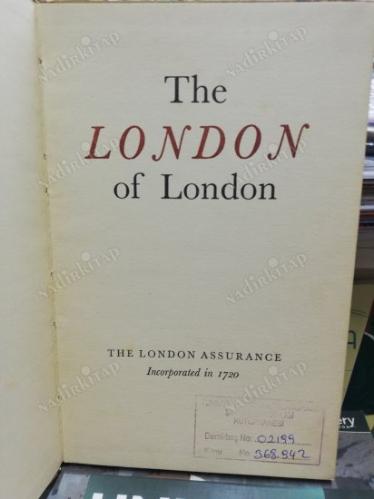 the London of London - the London assurance incorated in 1720