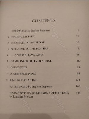 Rock Bottom (Futbolcu ve Antrenör Paul Merson'un Otobiyografisi)