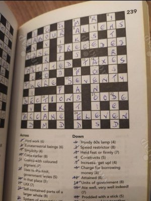 Breaktime Crosswords