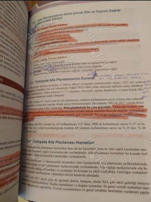 Mesleki ve Teknik Anadolu Liseleri Sağlık Hizmetleri Alanı - Kadın Hastalıkları ve Aile Planlaması