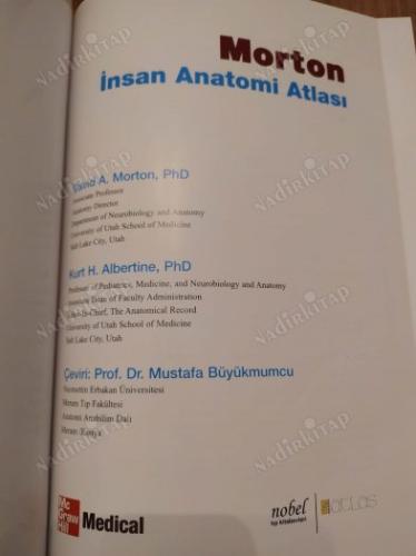 Morton İnsan Anatomi Atlası (Ciltli)