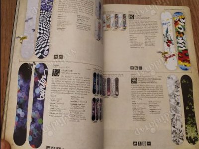Burton Snowboards The Good Book Consumer Catalog 2010 (Snowboard Kataloğu)
