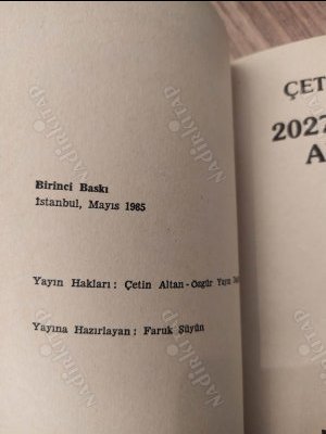 2027 Yılının Anıları