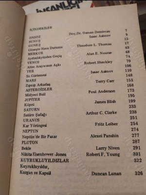 Güneş Sistemi Öyküleri (İlk Baskı)