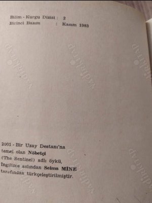 2001 Bir Uzay Destanı - Bilim Kurgu Dizisi: 2 (İlk Baskı)