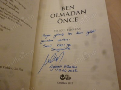 Ben Olmadan Önce (İthaflı İmzalı)