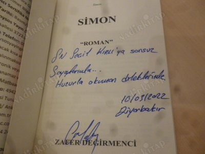 Simon (İthaflı İmzalı)