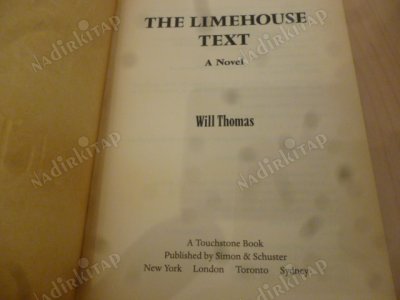 The Limehouse Text : A Novel