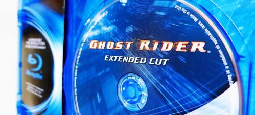 Ghost Rider Extended Cut Özel Parlak Kapak Baskı Blu-ray Film ( Hayalet Sürücü - Uzatılmış Versiyon )