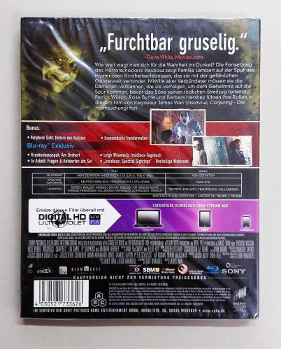Insidious 2 ( Ruhlar Bölgesi 2 ) Blu-ray Film SIFIR AMBALAJINDA