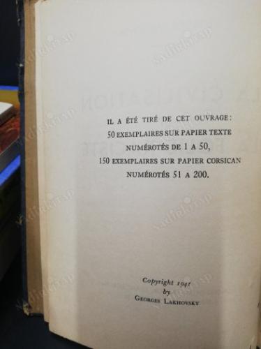 La Civilisation et la Folie Raciste