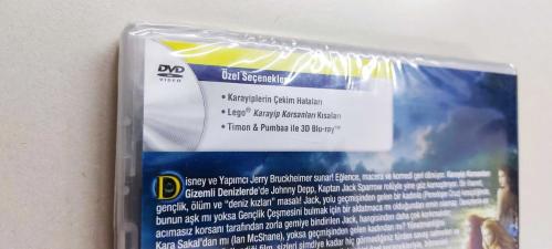 Karayip Korsanları Gizemli Denizlerde DVD Film SIFIR AMBALAJINDA ( Pirates of the Caribbean - On Stranger Tides )