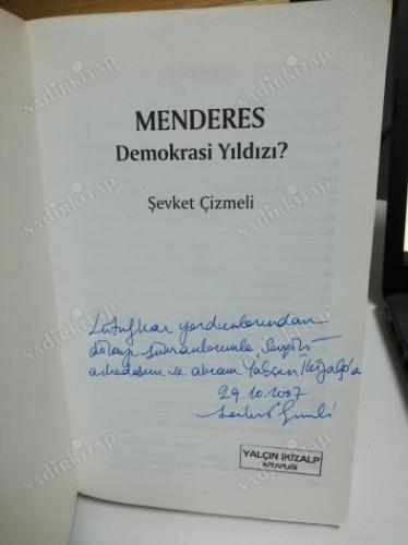 MENDERES DEMOKRASİ YILDIZI (İLK BASKI)