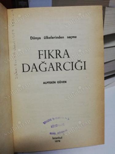 DÜNYA ÜLKELERİNDEN SEÇME FIKRA DAĞARCIĞI -CİLTLİ
