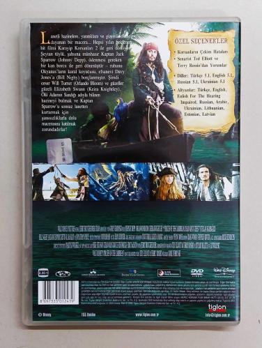 Karayip Korsanları Ölü Adamın Sandığı DVD Film ( Pirates of the Caribbean - Dead Man's Chest )