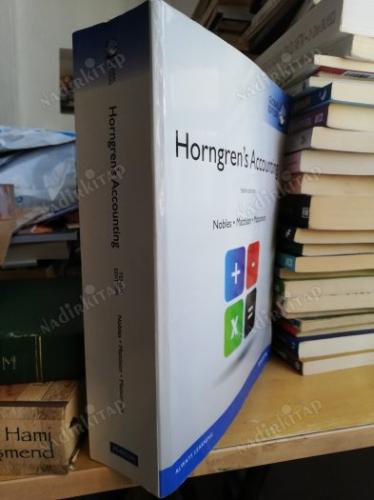 Horngren's Accounting (TENTH edition) Global Edition