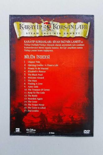 Karayip Korsanları Siyah İnci'nin Laneti DVD Film ( Pirates of the Caribbean - The Curse of the Black Pearl )