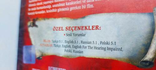 Karayip Korsanları Siyah İnci'nin Laneti DVD Film ( Pirates of the Caribbean - The Curse of the Black Pearl )