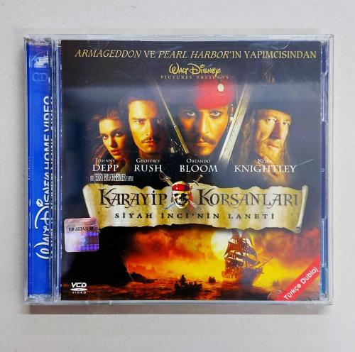 Karayip Korsanları Siyah İnci'nin Laneti VCD Film SIFIR AMBALAJINDA ( Pirates of the Caribbean - The Curse of the Black Pearl )