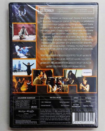 Madalyon ( Jackie Chan ) DVD Film SIFIR AMBALAJINDA ( The Medallion )