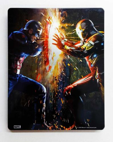 Marvel The First Avenger Civil War Steelbook Blu-ray Film ( Kaptan Amerika - Kahramanların Savaşı )
