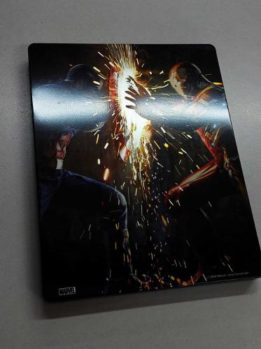 Marvel The First Avenger Civil War Steelbook Blu-ray Film ( Kaptan Amerika - Kahramanların Savaşı )