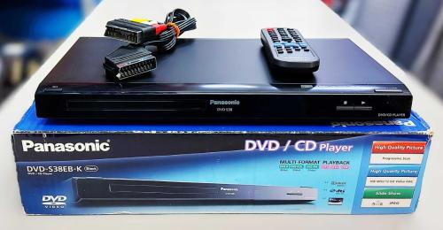 Panasonic DVD-S38EB-K Player & Oynatıcı KUTULU SIFIR AYARINDA