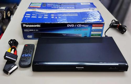 Panasonic DVD-S38EB-K Player & Oynatıcı KUTULU SIFIR AYARINDA