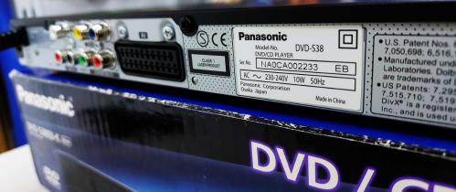 Panasonic DVD-S38EB-K Player & Oynatıcı KUTULU SIFIR AYARINDA
