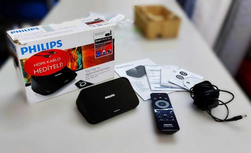 Philips HD Media Player  & Oynatıcı KUTULU