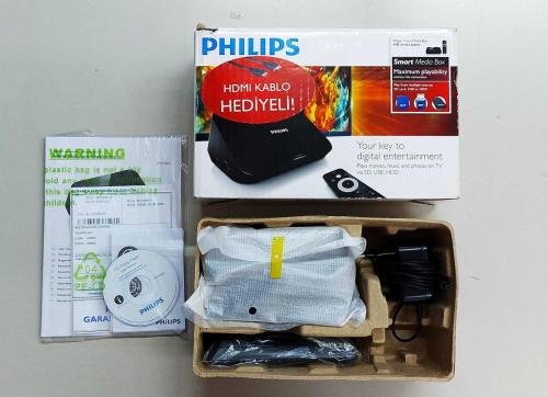 Philips HD Media Player  & Oynatıcı KUTULU