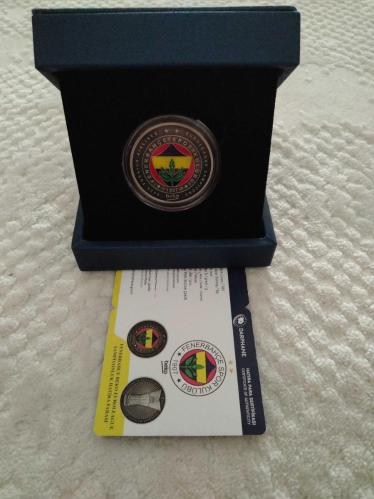 Fenerbahçe Beko Euroleague Şampiyonluk Gümüş  Hatıra Parası