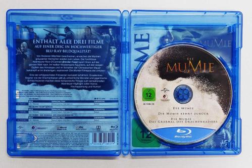 The Mummy Trilogy ( Mumya Üçlemesi ) Blu-ray Film ( The Mummy + The Mummy Returns + The Mummy Tomb of the Dragon Emperor )
