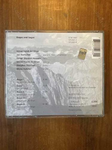 Jan Garbarek: Ustad Fateh Ali Khan & Musicians From Pakistan -  Ragas and Sagas / Audio CD - ECM 1992 (511 263-2)