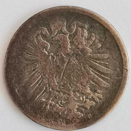 ALMANYA  1875 C     2 PFENNIG