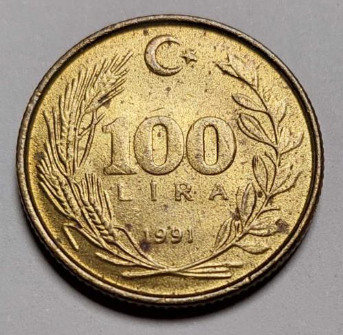 1991 100 LİRA ÇİL #836